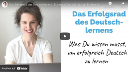 Das Erfolgsrad des Deutschlernens