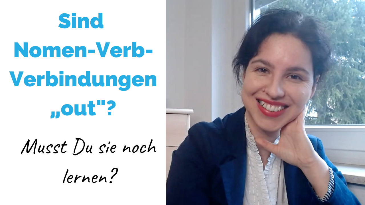 Sind Nomen-Verb-Verbindungen „out“?